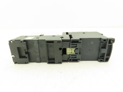 Schneider GV2-P10/4-6.3A Manual Motor Starter 5Hp Overload w Contactor Lot of 2