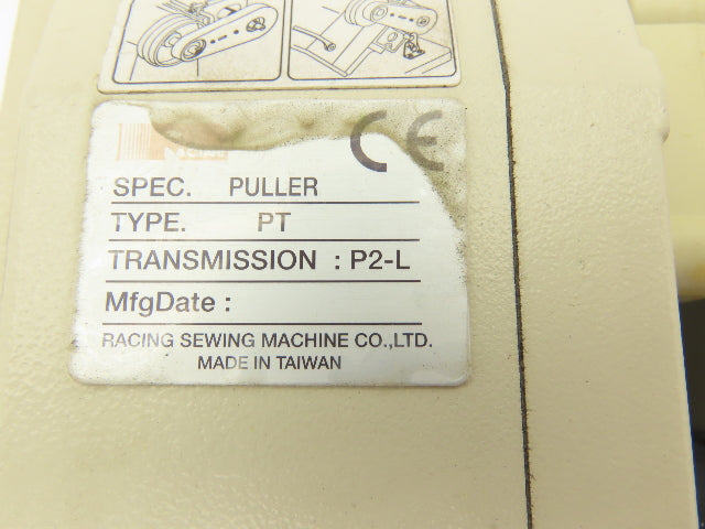 Racing Puller Attachment For Industrial Sewing Machine P2-L With Transmission