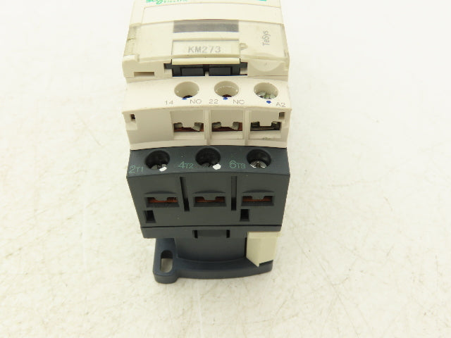 Schneider GV2-P08/2.5-4A Manual Motor Starter Overload w Contactor 3 Ph Lot of 2