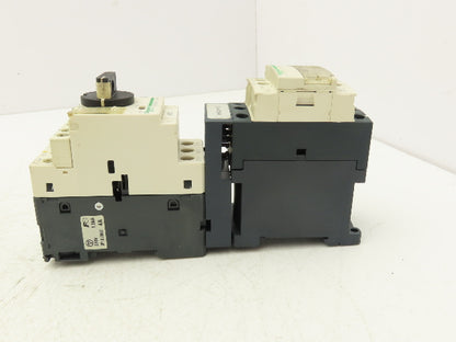 Schneider GV2-P08/2.5-4A Manual Motor Starter Overload w Contactor 3 Ph Lot of 2