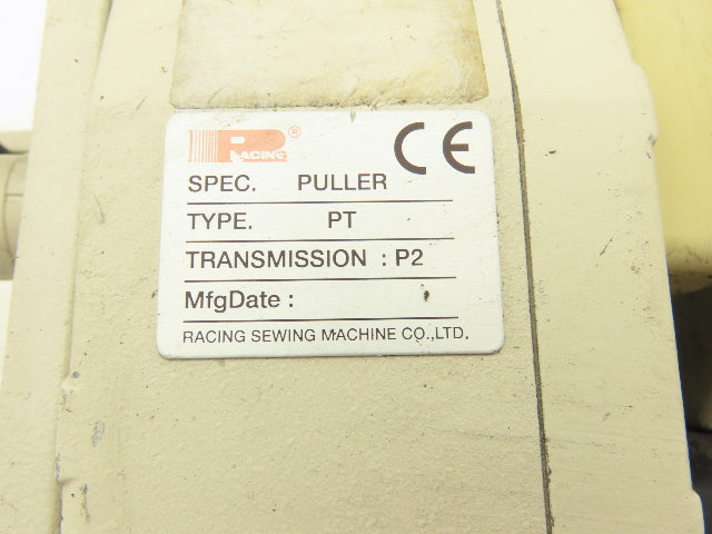 Racing Puller Attachment For Industrial Sewing Machine P2-L With Transmission