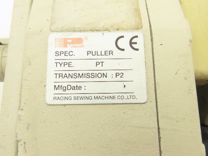 Racing Puller Attachment For Industrial Sewing Machine P2-L With Transmission