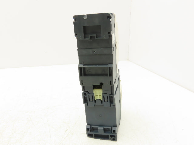 Schneider GV2-P06/1-1.6A Manual Motor Starter Overload w Contactor 3 Ph Lot of 3