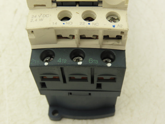 Schneider GV2-P06/1-1.6A Manual Motor Starter Overload w Contactor 3 Ph Lot of 3