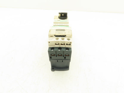 Schneider GV2-P04/0.4-0.63A Manual Motor Starter Overload w Contactor Lot of 5