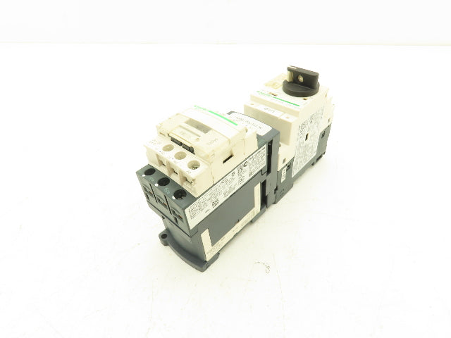 Schneider GV2-P04/0.4-0.63A Manual Motor Starter Overload w Contactor Lot of 5