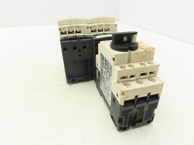 Schneider LC2D09BL Reversing Contactor w Manual Starter/Protector 3 Ph 690 VAC