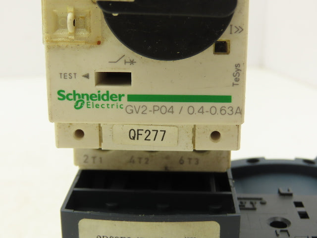 Schneider LC2D09BL Reversing Contactor w Manual Starter/Protector 3 Ph 690 VAC