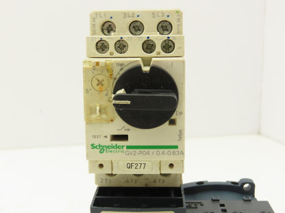 Schneider LC2D09BL Reversing Contactor w Manual Starter/Protector 3 Ph 690 VAC