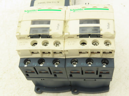 Schneider LC2D09BL Reversing Contactor w Manual Starter/Protector 3 Ph 690 VAC