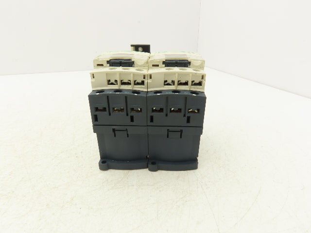 Schneider LC2D09BL Reversing Contactor w Manual Starter/Protector 3 Ph 690 VAC