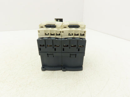 Schneider LC2D09BL Reversing Contactor w Manual Starter/Protector 3 Ph 690 VAC