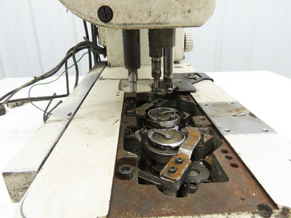 Juki LU-2260N-7 Industrial Sewing Machine Head 2 Needle Unison Feed Lockstitch