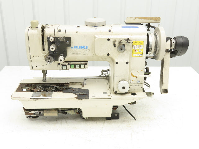 Juki LU-2260N-7 Industrial Sewing Machine Head 2 Needle Unison Feed Lockstitch