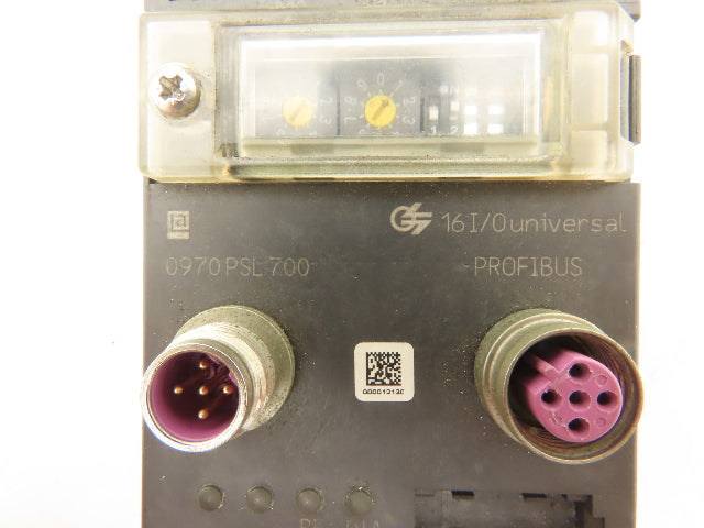 Lumberg Automation 0970 PSL 700 Distribution Block 16 I/O Module PROFIBUS M12