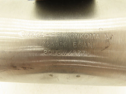 Omega 703909 Band Heater 9" W x 4-1/2" OD 2-3/4" ID 2000W 277 VAC Ceramic Lined