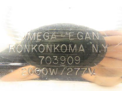 Omega 703909 Band Heater 9" W x 4-1/2" OD 2-3/4" ID 2000W 277 VAC Ceramic Lined