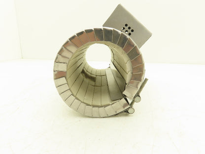 Omega 703909 Band Heater 9" W x 4-1/2" OD 2-3/4" ID 2000W 277 VAC Ceramic Lined