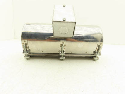 Omega 703909 Band Heater 9" W x 4-1/2" OD 2-3/4" ID 2000W 277 VAC Ceramic Lined