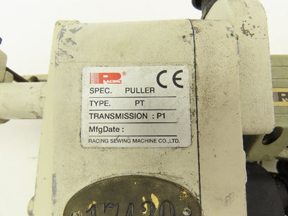Racing Puller Attachment For Industrial Sewing Machine With P1 Transmission