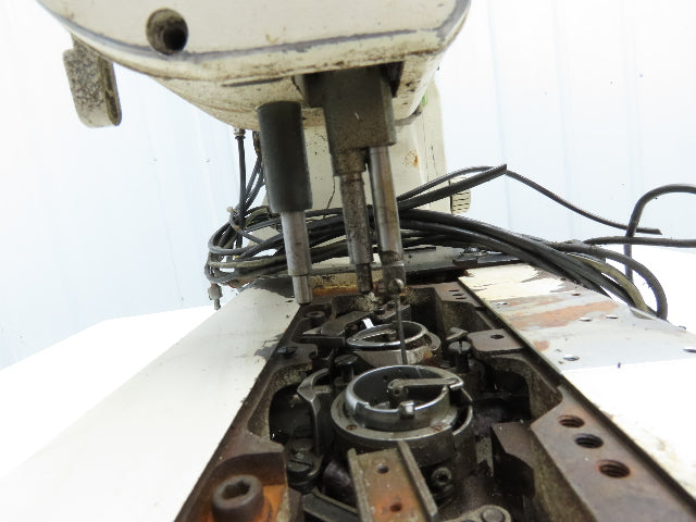 Juki LU-2260N-6 Industrial Sewing Machine Head 2 Needle Unison Feed Lockstitch