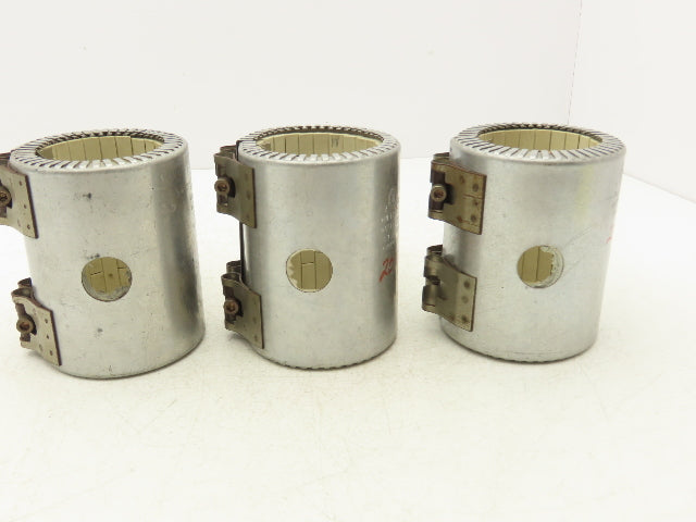 JT Heater 92222198 Ceramic Band Heater 5" W x 3" ID 1000 Watt 277 VAC Lot of 3