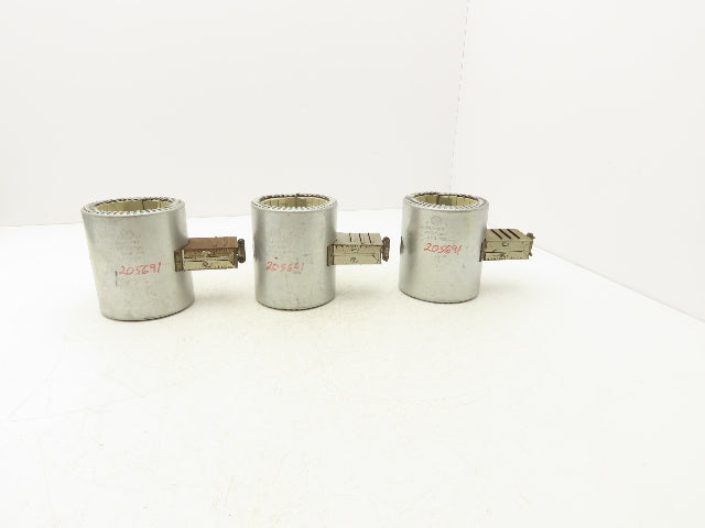 JT Heater 92222198 Ceramic Band Heater 5" W x 3" ID 1000 Watt 277 VAC Lot of 3