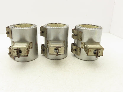 JT Heater 92222198 Ceramic Band Heater 5" W x 3" ID 1000 Watt 277 VAC Lot of 3