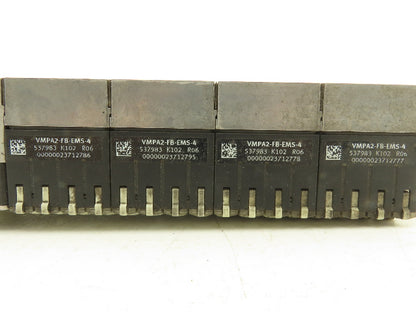 Festo VMPA2-FB-EMS-4 Solenoid Valve Manifold 24VDC 8-Valve w/Bus Node CPX-FB33