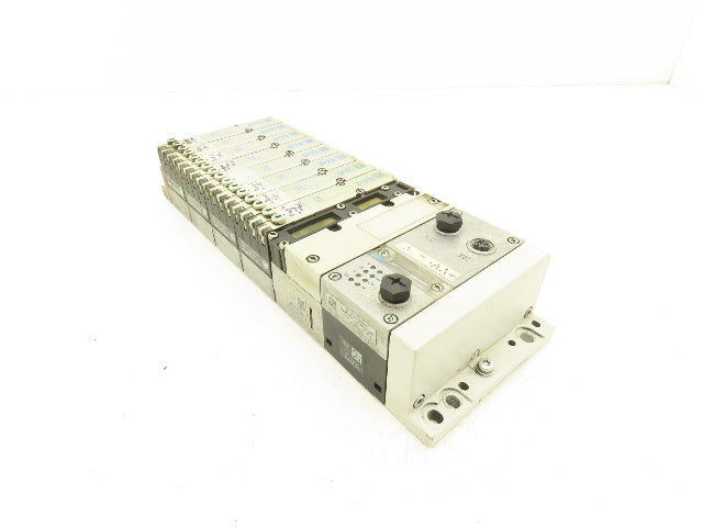 Festo VMPA2-FB-EMS-4 Solenoid Valve Manifold 24VDC 8-Valve w/Bus Node CPX-FB33