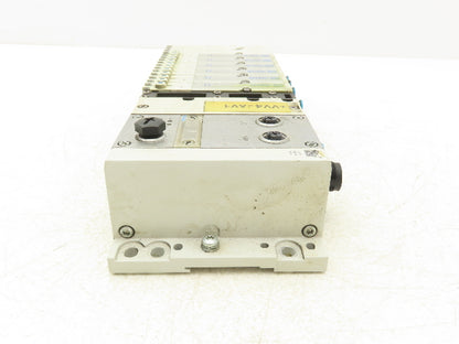 Festo VMPA2-FB-EMS-4 Solenoid Valve Manifold 24VDC 6-Valve w/Bus Node CPX-FB33