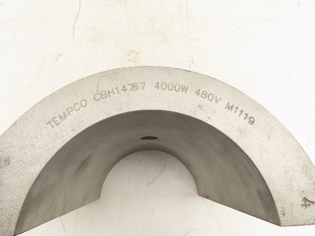 Temco CBH 14767 Cast In Band Heater Aluminum 10" Wide x 7-1/4" ID 4000 W 480V