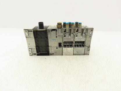 Festo VMPA2-FB-EMS-4 Solenoid Valve Manifold 24VDC 3-Valve w/CPX-GE-EV-S