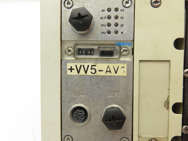 Festo VMPA2-FB-EMS-4 Solenoid Valve Manifold 24VDC 3-Valve w/CPX-GE-EV-S
