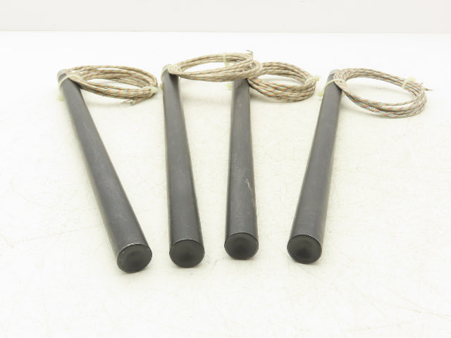Cloeren LN14AX109AN Cartridge Rod Tube Heater 14" x 3/4" Dia 1000W/277V Lot of 4