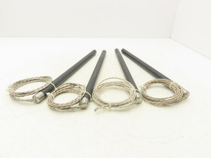 Cloeren LN14AX109AN Cartridge Rod Tube Heater 14" x 3/4" Dia 1000W/277V Lot of 4