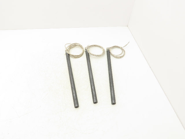 Cloeren LN14AX109AN Cartridge Rod Tube Heater 14" x 3/4" Dia 1000W/277V Lot of 3