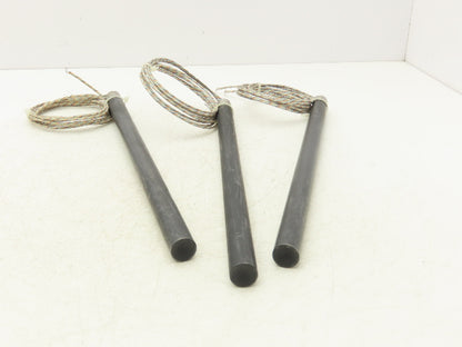 Cloeren LN14AX109AN Cartridge Rod Tube Heater 14" x 3/4" Dia 1000W/277V Lot of 3