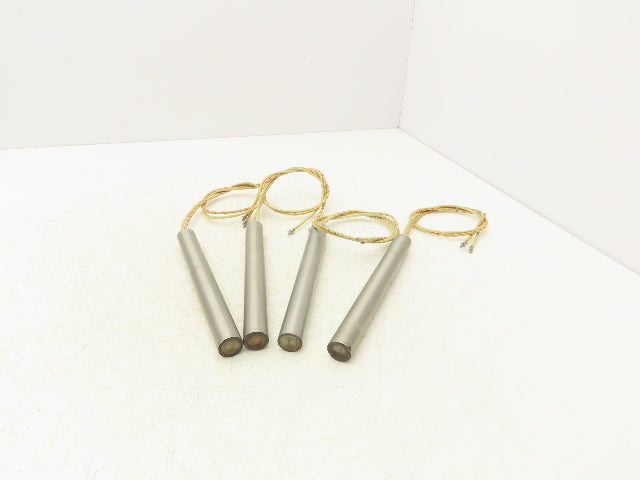 Hotset 795 Cartridge Tube Heater 3/4" x 7" 1000 W/277 V Stainless Lot of 4