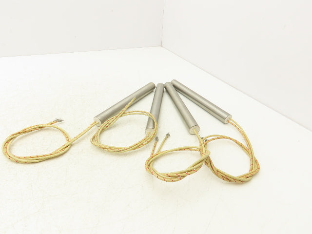 Hotset 795 Cartridge Tube Heater 3/4" x 7" 1000 W/277 V Stainless Lot of 4