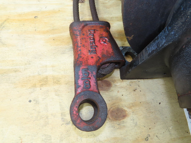 Lorain LRT200D 20 Ton Hydraulic Crane Winch Wire Rope Cable 45000 Lbs