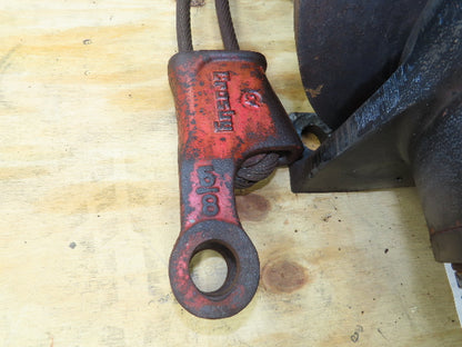 Lorain LRT200D 20 Ton Hydraulic Crane Winch Wire Rope Cable 45000 Lbs