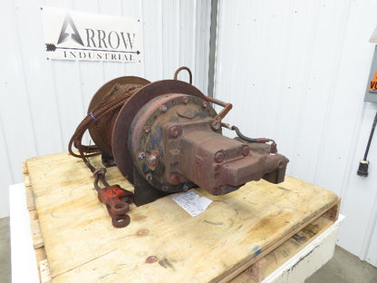 Lorain LRT200D 20 Ton Hydraulic Crane Winch Wire Rope Cable 45000 Lbs