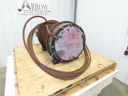 Lorain LRT200D 20 Ton Hydraulic Crane Winch Wire Rope Cable 45000 Lbs
