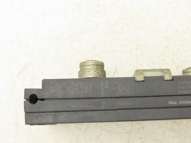 Lumberg Automation 0970 PSL 700 Distribution Block 16 I/O Module PROFIBUS M12