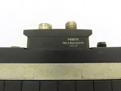 Festo CPV14-VI 8-Station 6 Valve Manifold 24VDC 161362 Interface CPV14-GE-DI01-8