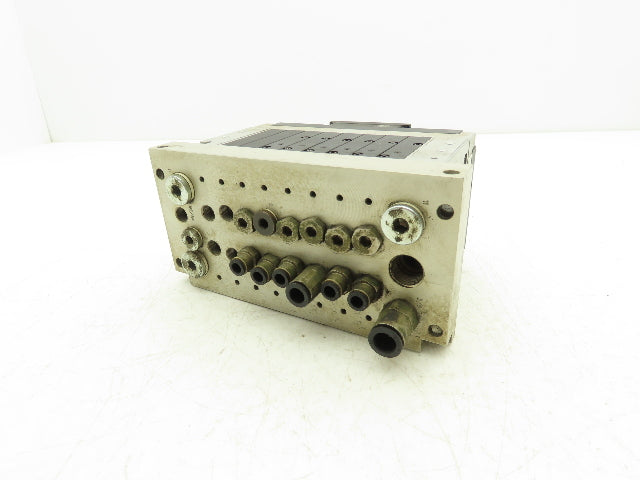 Festo CPV14-VI 8-Station 6 Valve Manifold 24VDC 161362 Interface CPV14-GE-DI01-8