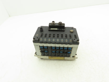Festo CPV14-VI 8-Station 7 Valve Manifold 24VDC 161362 Interface CPV14-GE-DI01-8