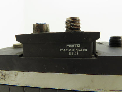 Festo CPV14-VI 8-Station 7 Valve Manifold 24VDC 161362 Interface CPV14-GE-DI01-8