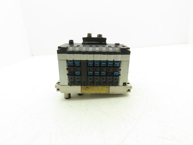 Festo CPV14-VI 8-Station 7 Valve Manifold 24VDC 161362 Interface CPV14-GE-DI01-8